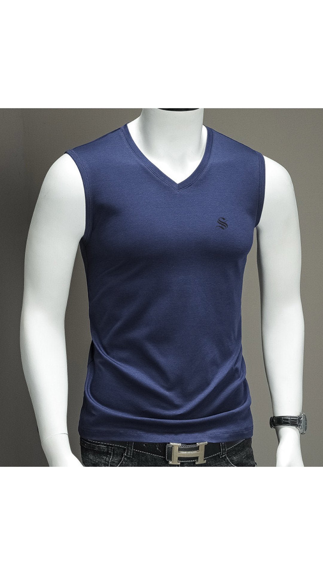 Kiako 3 - Tank Top for Men - Sarman Fashion - Wholesale Clothing Fashion Brand for Men from Canada