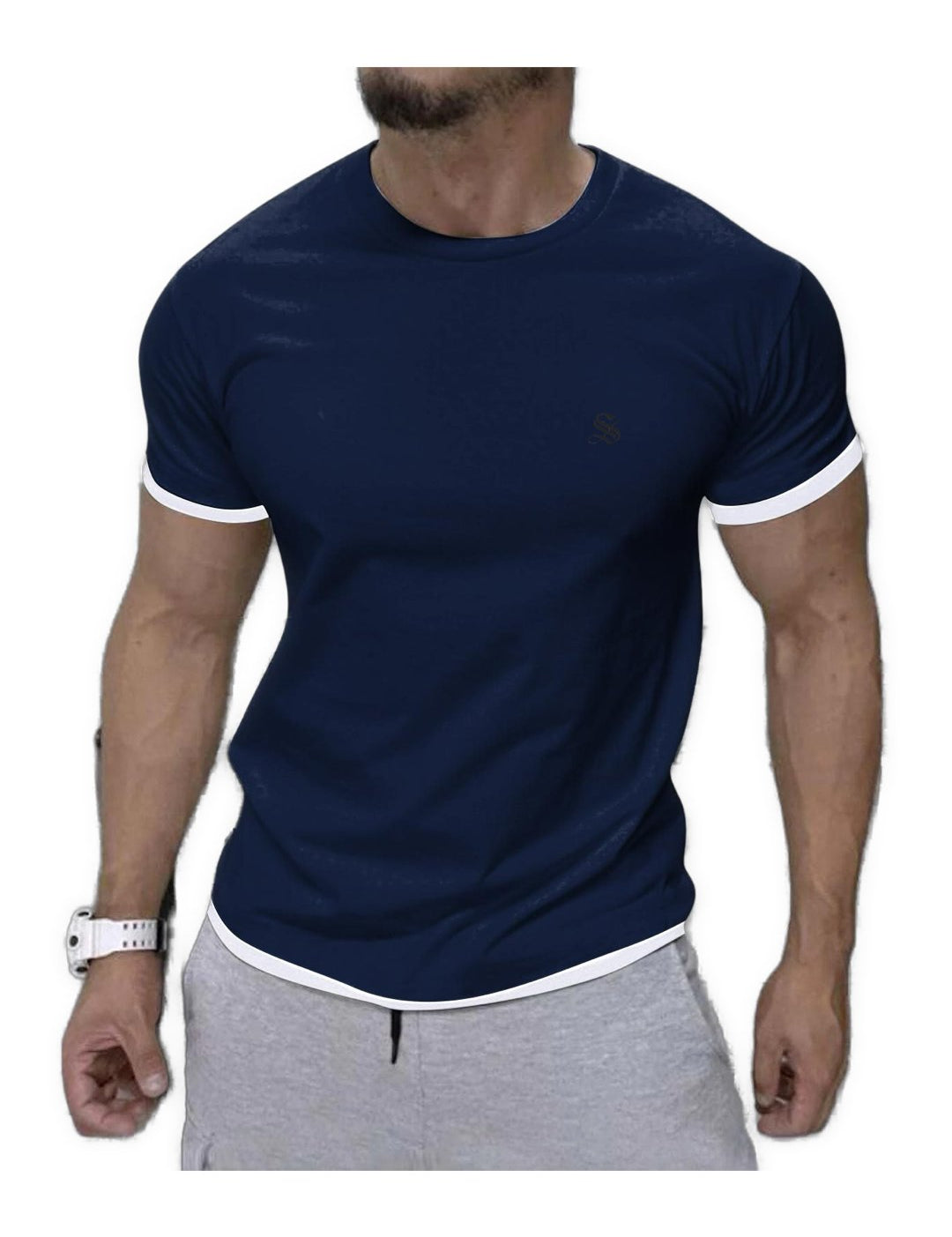 Kibuzona - T-Shirt for Men - Sarman Fashion - Wholesale Clothing Fashion Brand for Men from Canada