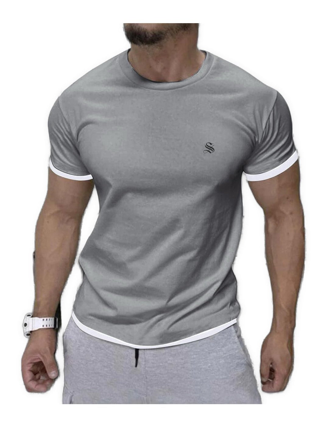 Kibuzona - T-Shirt for Men - Sarman Fashion - Wholesale Clothing Fashion Brand for Men from Canada