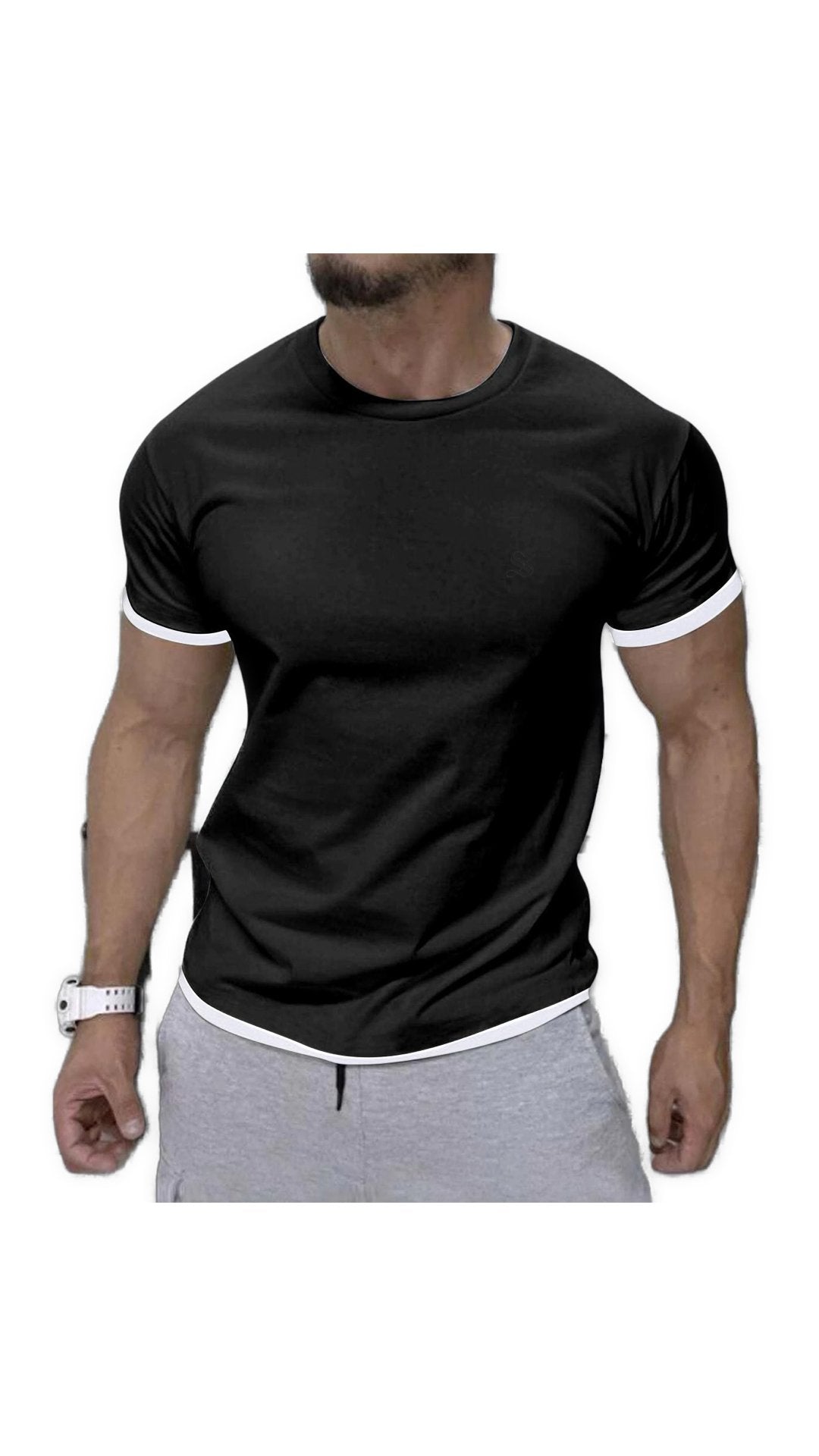 Kibuzona - T-Shirt for Men - Sarman Fashion - Wholesale Clothing Fashion Brand for Men from Canada