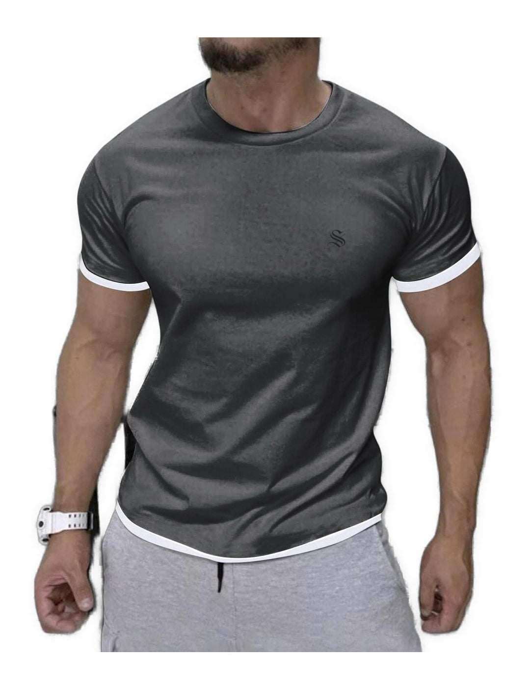 Kibuzona - T-Shirt for Men - Sarman Fashion - Wholesale Clothing Fashion Brand for Men from Canada