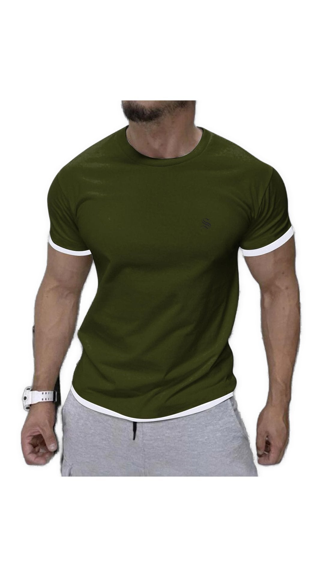 Kibuzona - T-Shirt for Men - Sarman Fashion - Wholesale Clothing Fashion Brand for Men from Canada