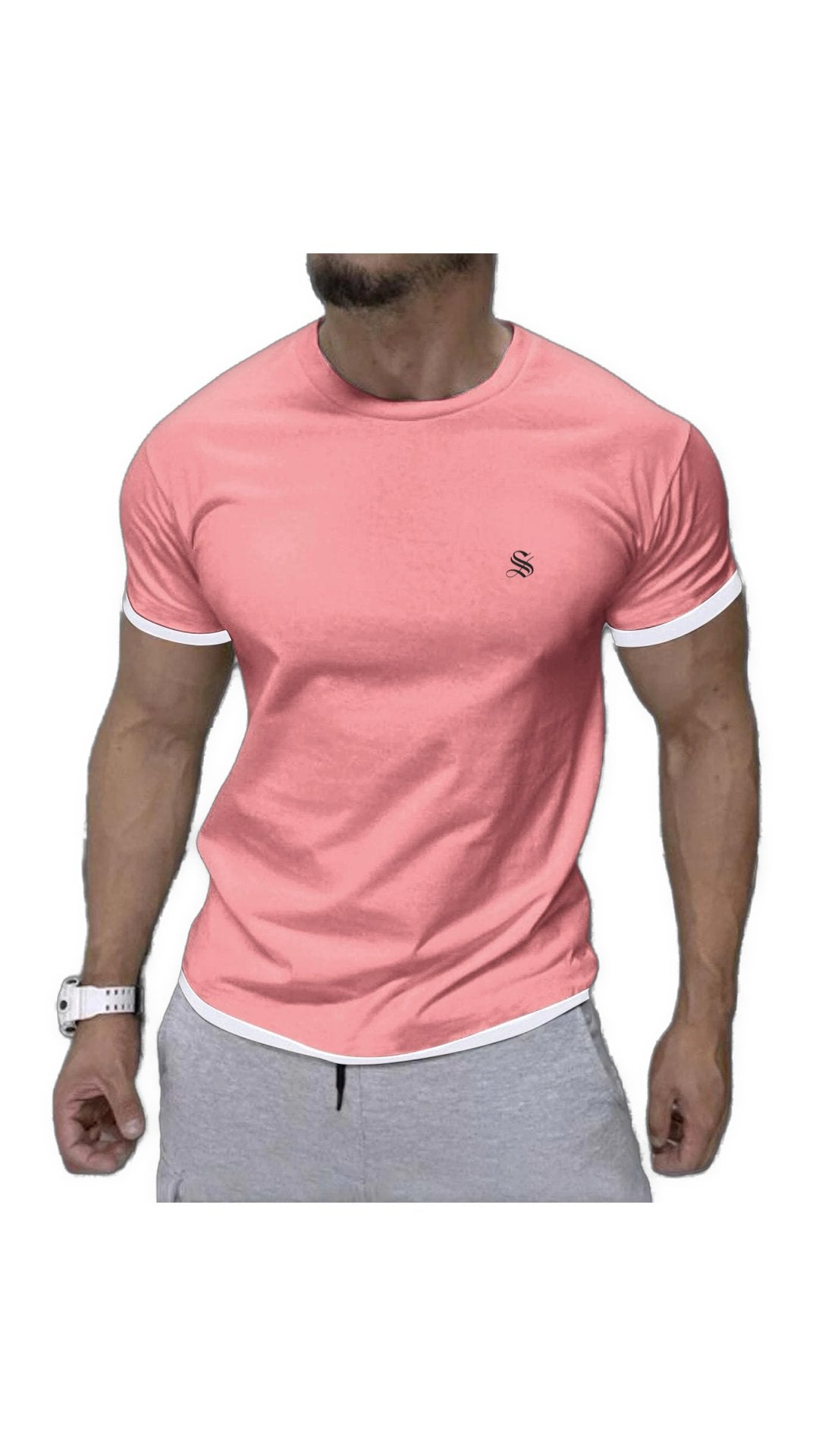 Kibuzona - T-Shirt for Men - Sarman Fashion - Wholesale Clothing Fashion Brand for Men from Canada