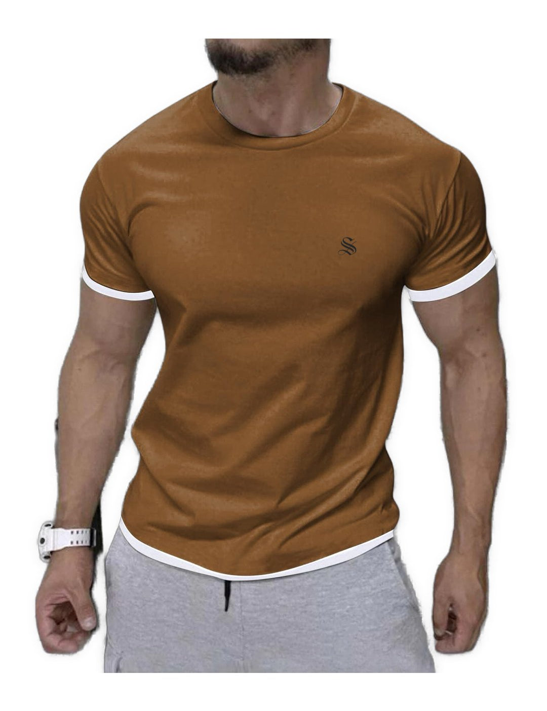 Kibuzona - T-Shirt for Men - Sarman Fashion - Wholesale Clothing Fashion Brand for Men from Canada