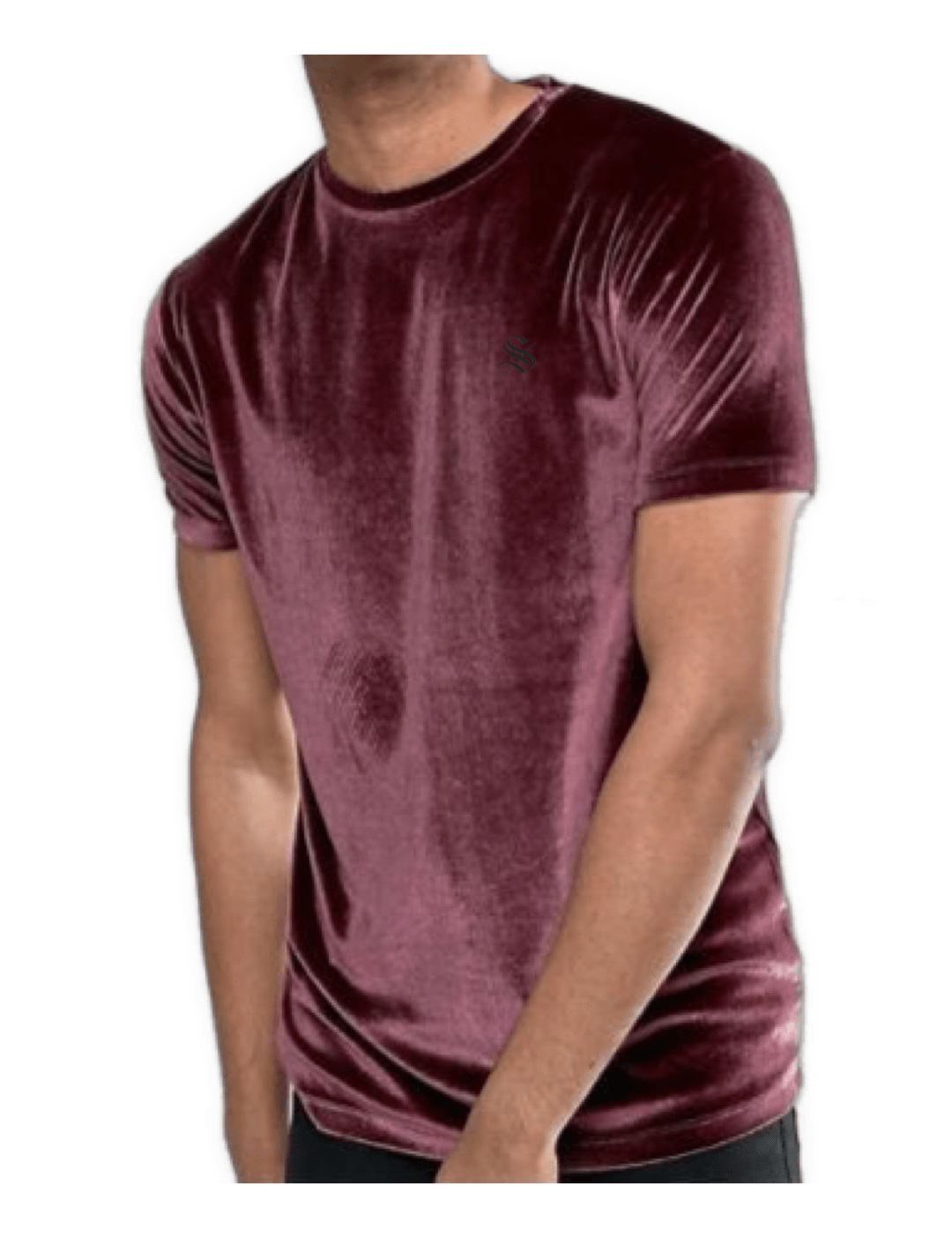 KiJa 4 - Velvet T-Shirt for Men - Sarman Fashion - Wholesale Clothing Fashion Brand for Men from Canada