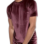 KiJa 4 - Velvet T-Shirt for Men - Sarman Fashion - Wholesale Clothing Fashion Brand for Men from Canada