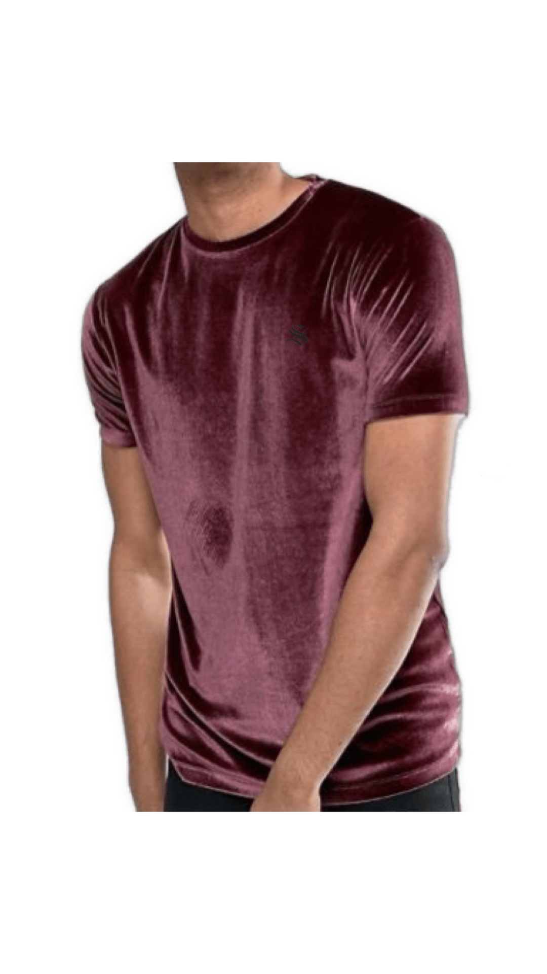 KiJa 4 - Velvet T-Shirt for Men - Sarman Fashion - Wholesale Clothing Fashion Brand for Men from Canada