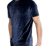 KiJa 7 - Velvet T-Shirt for Men - Sarman Fashion - Wholesale Clothing Fashion Brand for Men from Canada