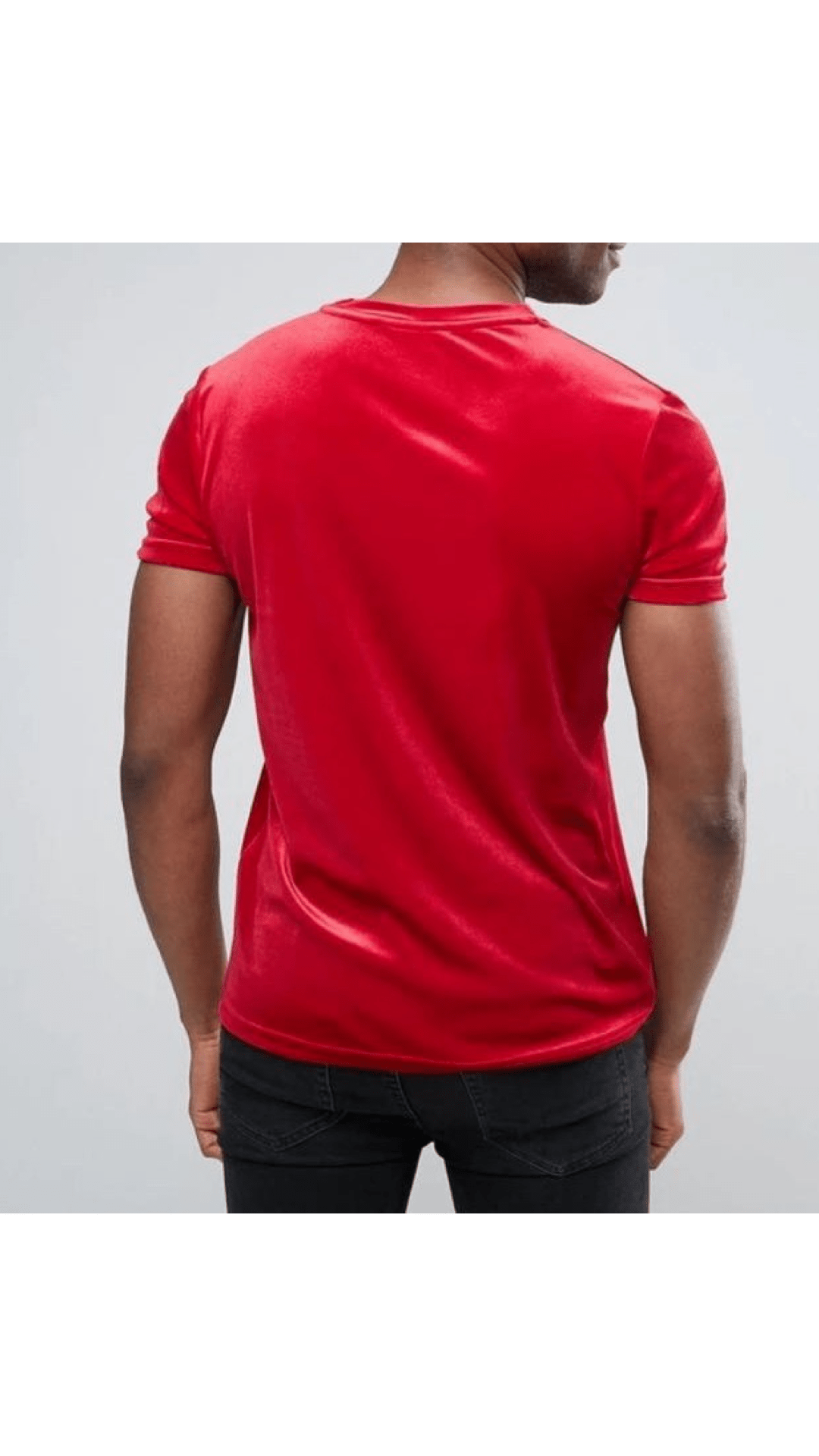 KiJa - Velvet T-Shirt for Men - Sarman Fashion - Wholesale Clothing Fashion Brand for Men from Canada