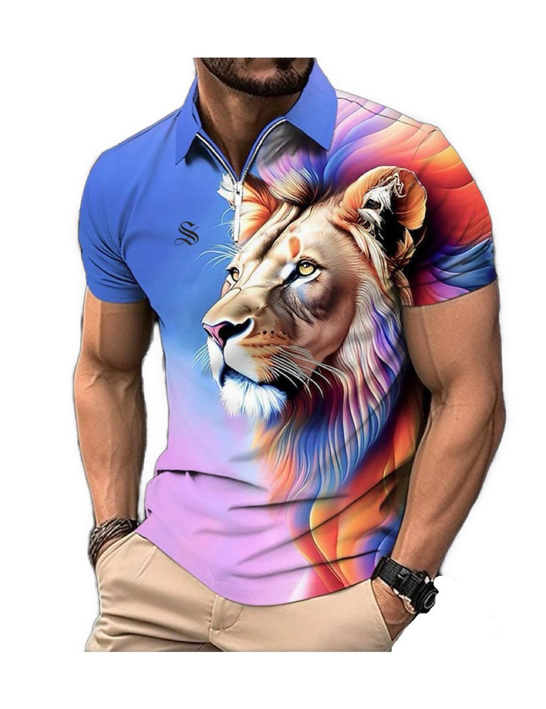 KiLion 2 - Polo Shirt for Men - Sarman Fashion - Wholesale Clothing Fashion Brand for Men from Canada