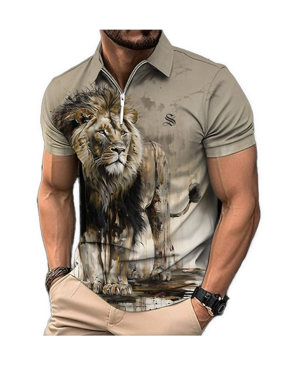 KiLion 7 - Polo Shirt for Men - Sarman Fashion - Wholesale Clothing Fashion Brand for Men from Canada