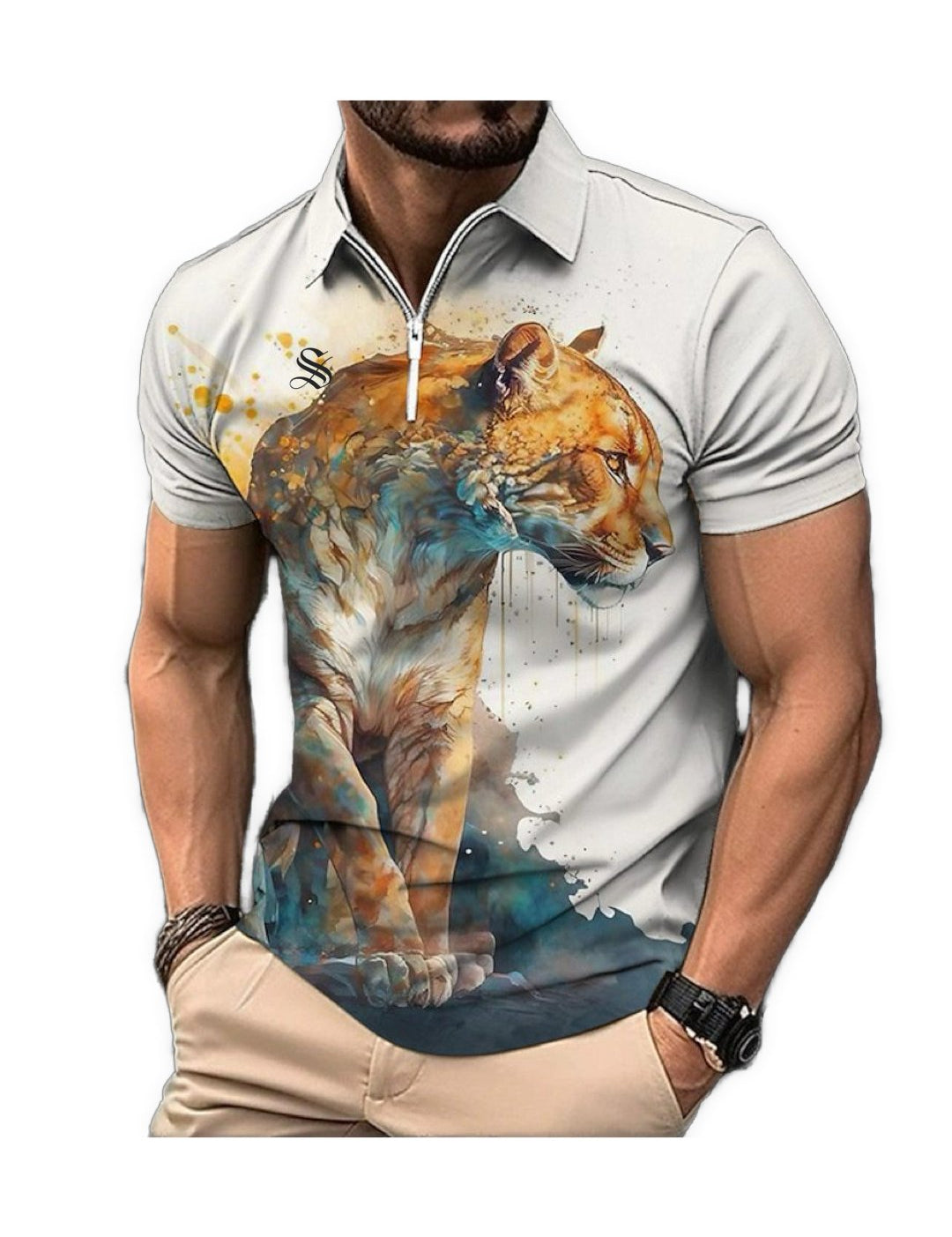 KiLion 8 - Polo Shirt for Men - Sarman Fashion - Wholesale Clothing Fashion Brand for Men from Canada