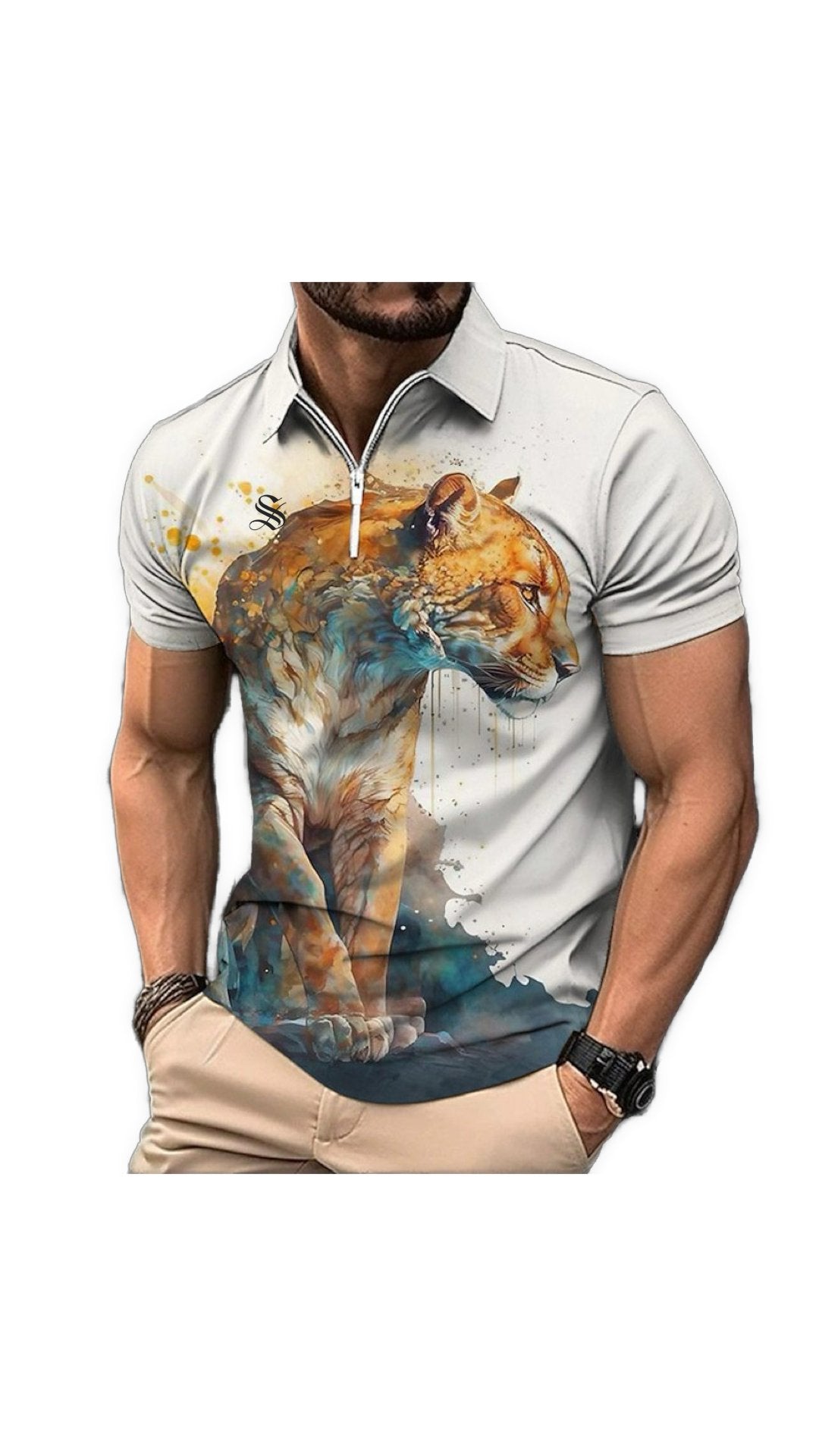 KiLion 8 - Polo Shirt for Men - Sarman Fashion - Wholesale Clothing Fashion Brand for Men from Canada