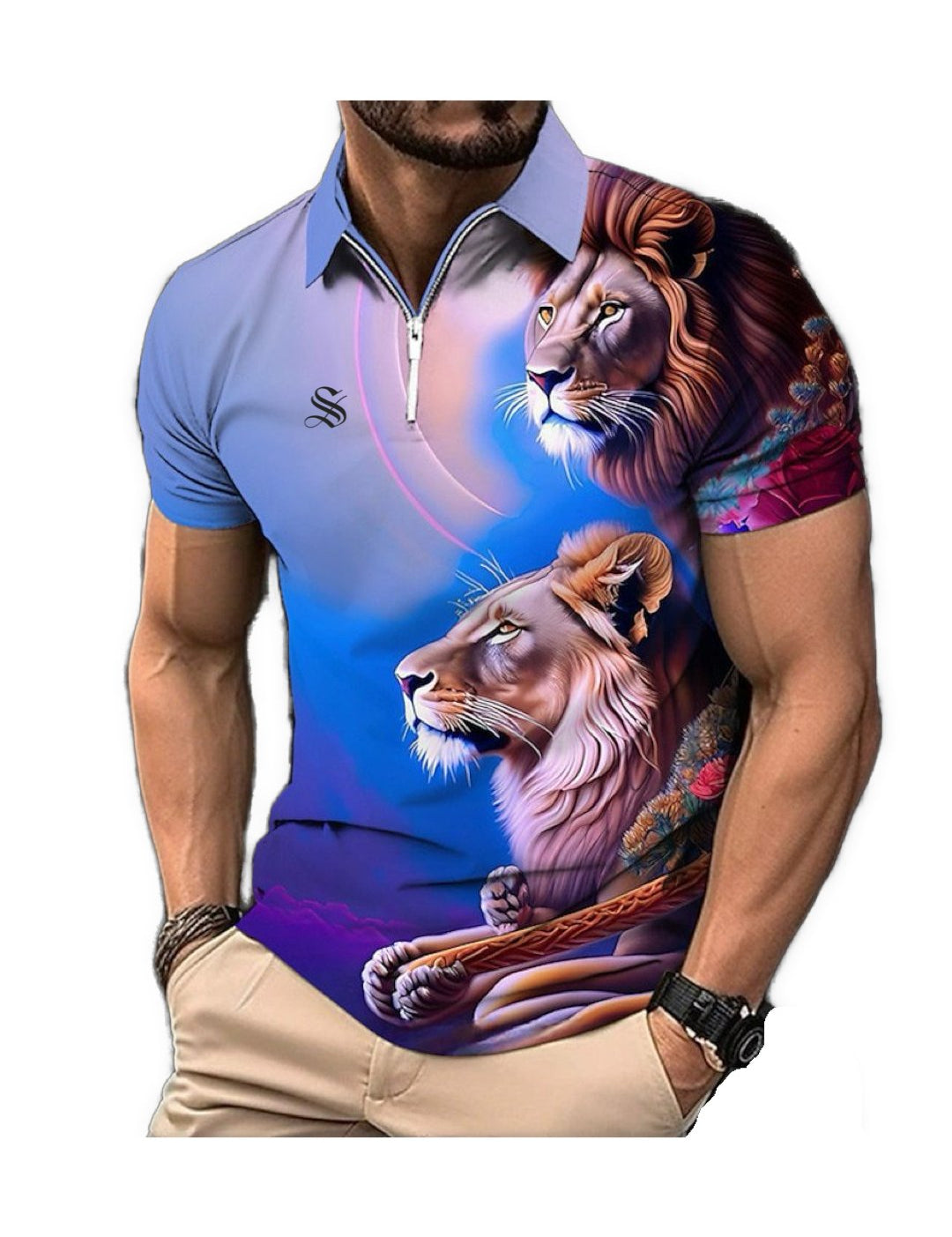 KiLion - Polo Shirt for Men - Sarman Fashion - Wholesale Clothing Fashion Brand for Men from Canada