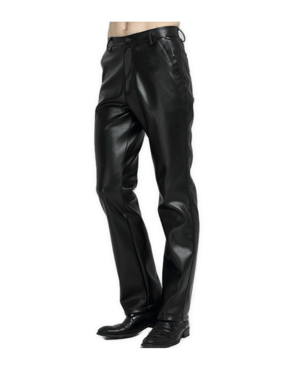 Kim 3 - Pu - Leather Pant’s for Men - Sarman Fashion - Wholesale Clothing Fashion Brand for Men from Canada