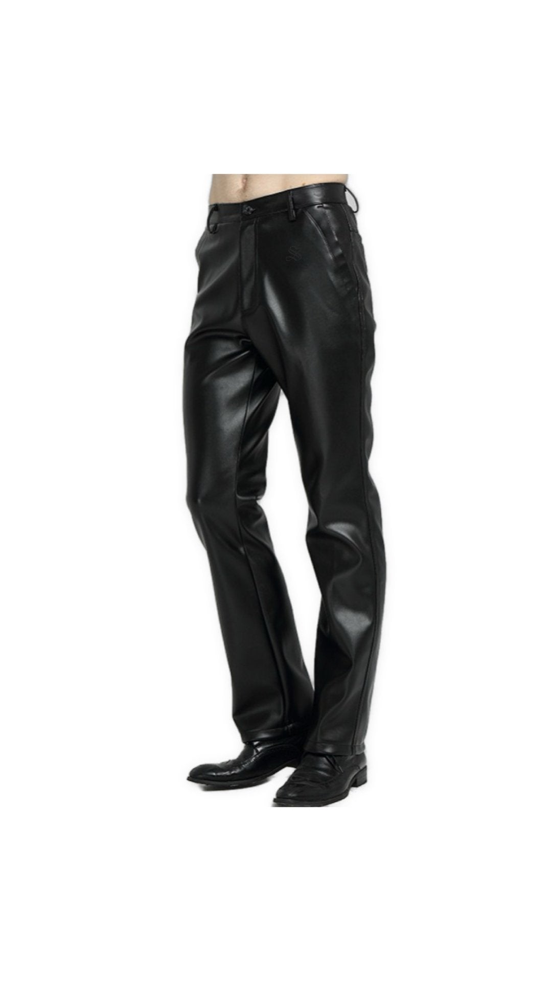 Kim 3 - Pu - Leather Pant’s for Men - Sarman Fashion - Wholesale Clothing Fashion Brand for Men from Canada