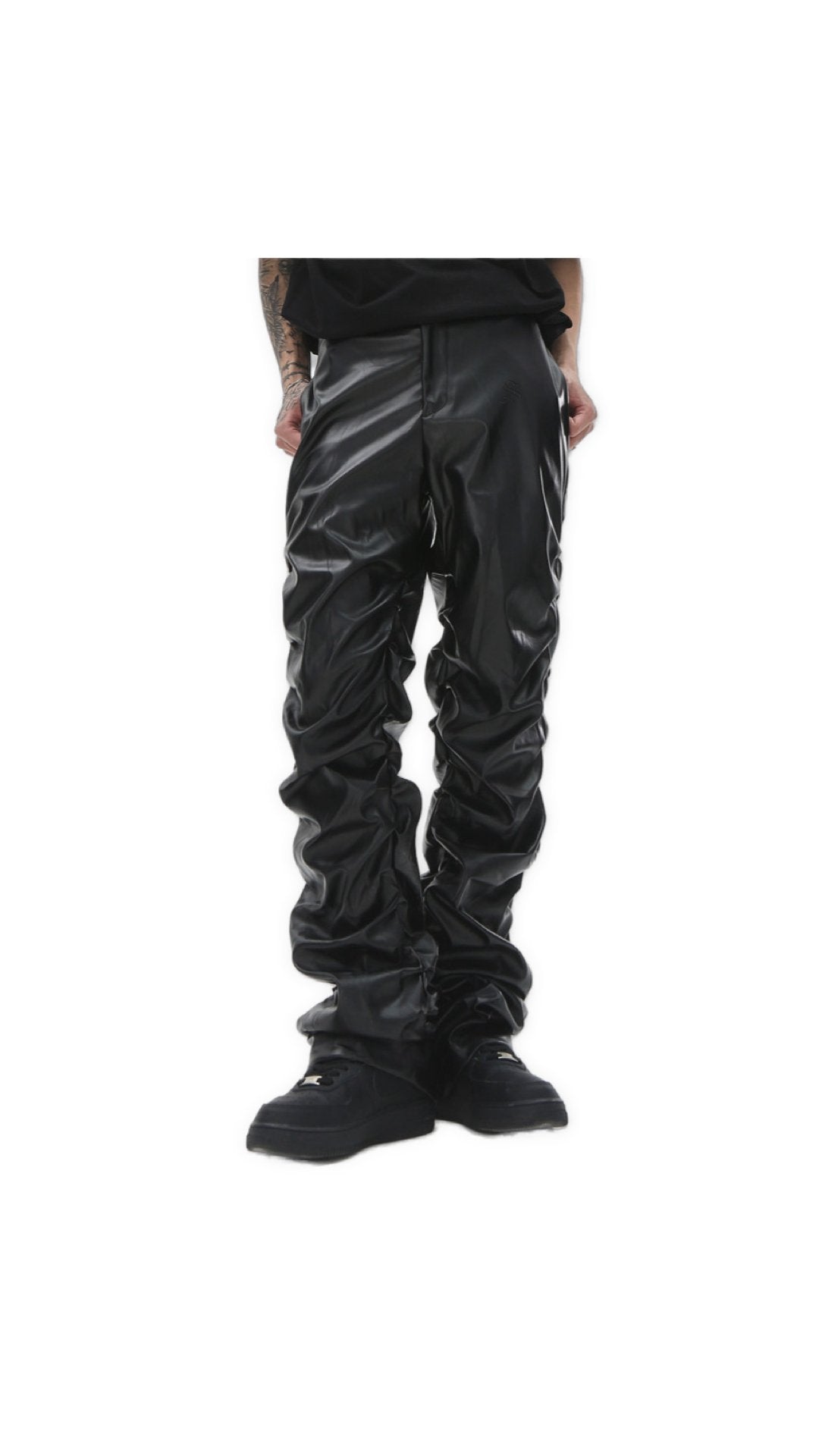 Kim 4 - Pu - Leather Pant’s for Men - Sarman Fashion - Wholesale Clothing Fashion Brand for Men from Canada