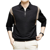 kimkim - Long Sleeves Polo Shirt for Men - Sarman Fashion - Wholesale Clothing Fashion Brand for Men from Canada