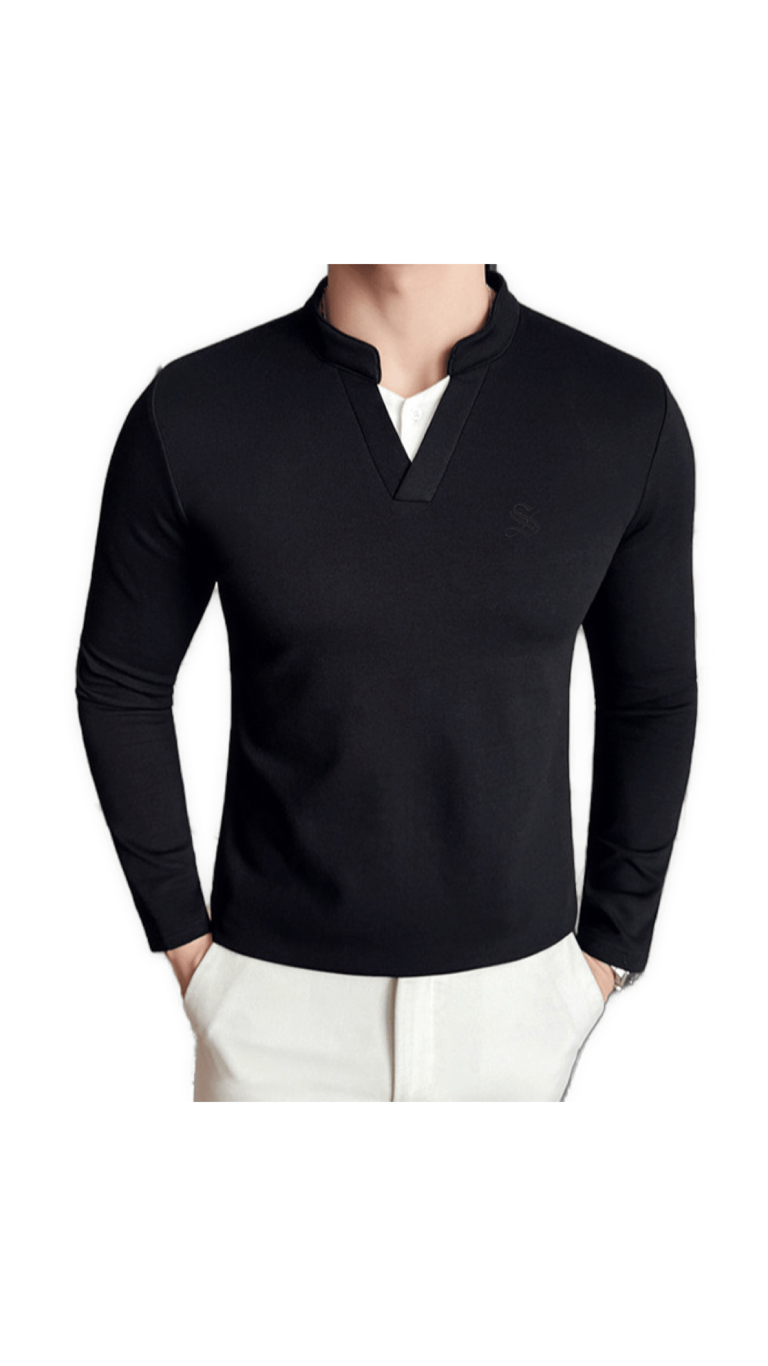 Kimoz - Long Sleeves Shirt for Men - Sarman Fashion - Wholesale Clothing Fashion Brand for Men from Canada