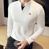 Kimoz - Long Sleeves Shirt for Men - Sarman Fashion - Wholesale Clothing Fashion Brand for Men from Canada