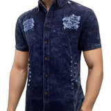 Kinu - Short Sleeves Shirt for Men - Sarman Fashion - Wholesale Clothing Fashion Brand for Men from Canada