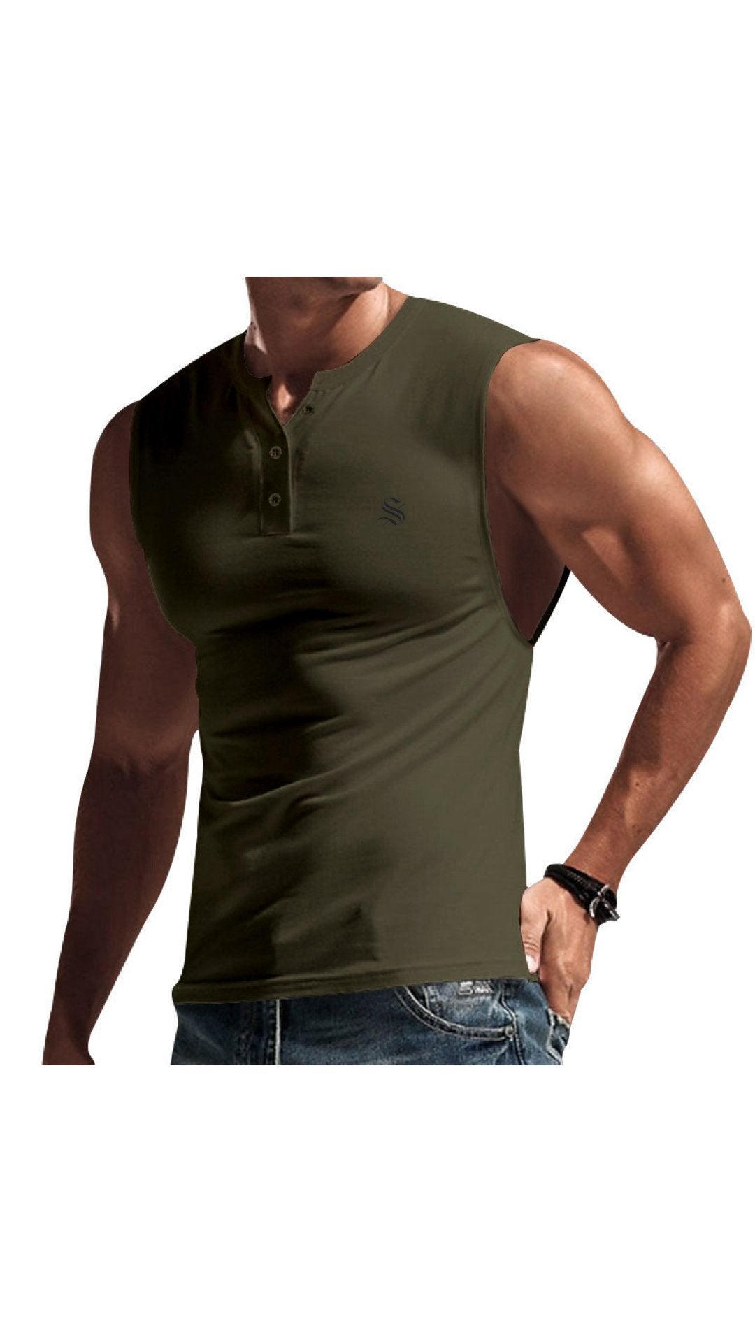 Kips 2 - Tank Top for Men - Sarman Fashion - Wholesale Clothing Fashion Brand for Men from Canada