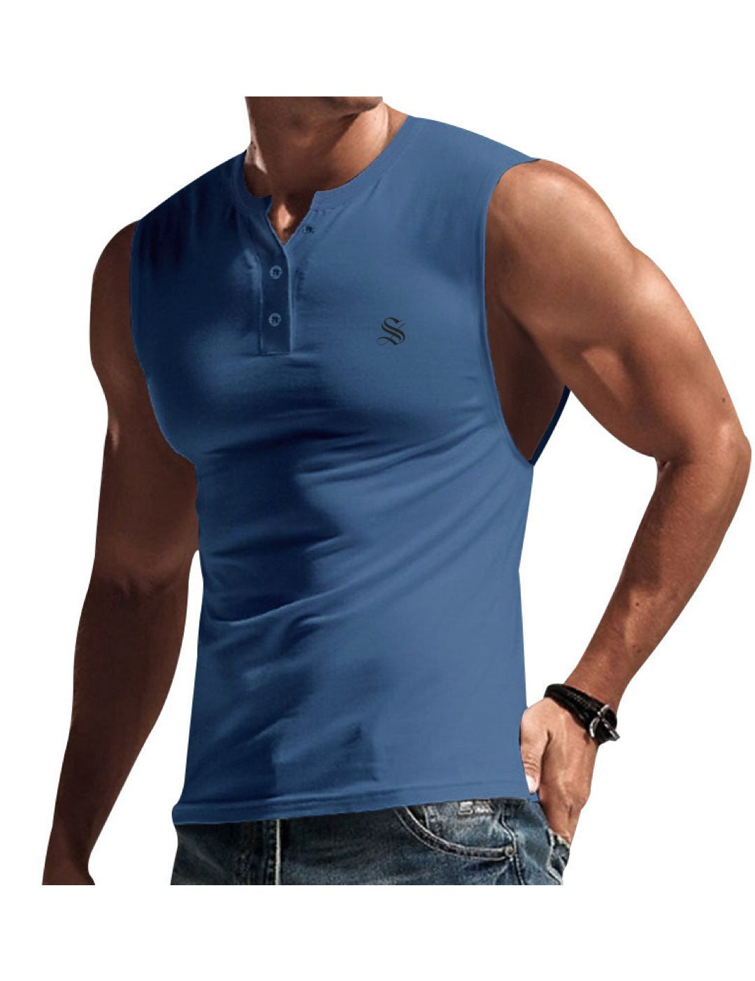 Kips 2 - Tank Top for Men - Sarman Fashion - Wholesale Clothing Fashion Brand for Men from Canada