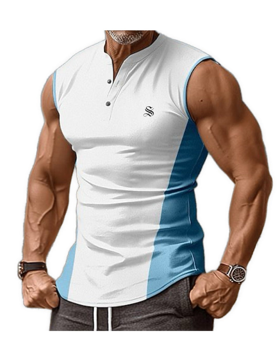 Kips 3 - Tank Top for Men - Sarman Fashion - Wholesale Clothing Fashion Brand for Men from Canada