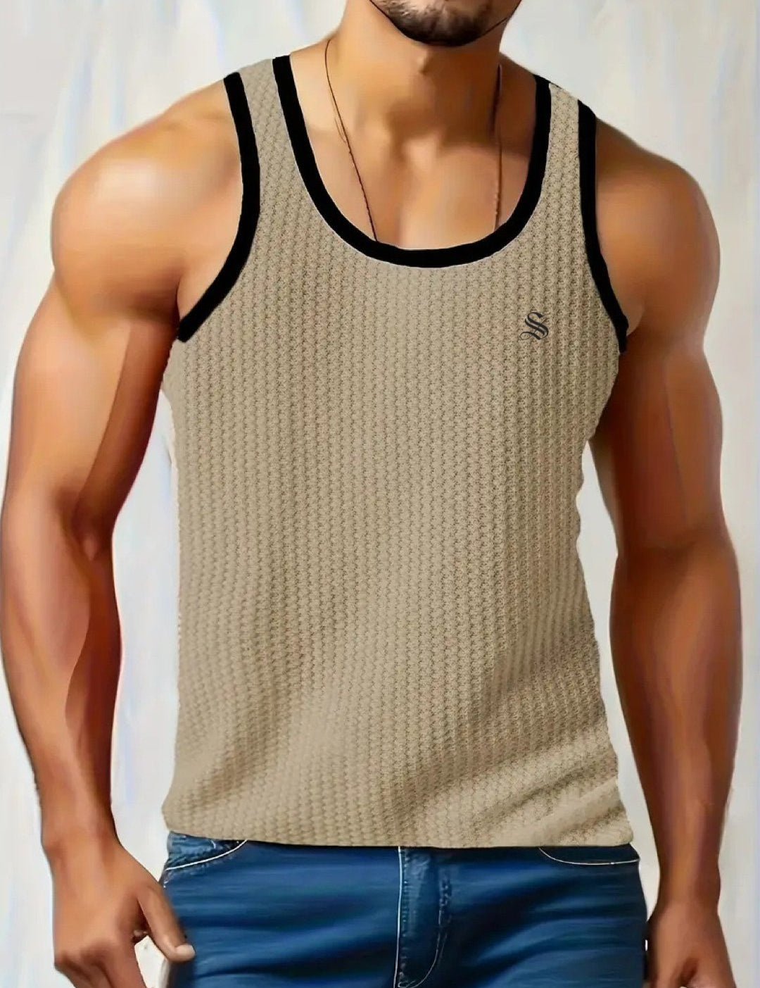 Kips 5 - Tank Top for Men - Sarman Fashion - Wholesale Clothing Fashion Brand for Men from Canada