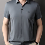 Kixo - Short Sleeves Shirt for Men - Sarman Fashion - Wholesale Clothing Fashion Brand for Men from Canada