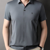 Kixo - Short Sleeves Shirt for Men - Sarman Fashion - Wholesale Clothing Fashion Brand for Men from Canada