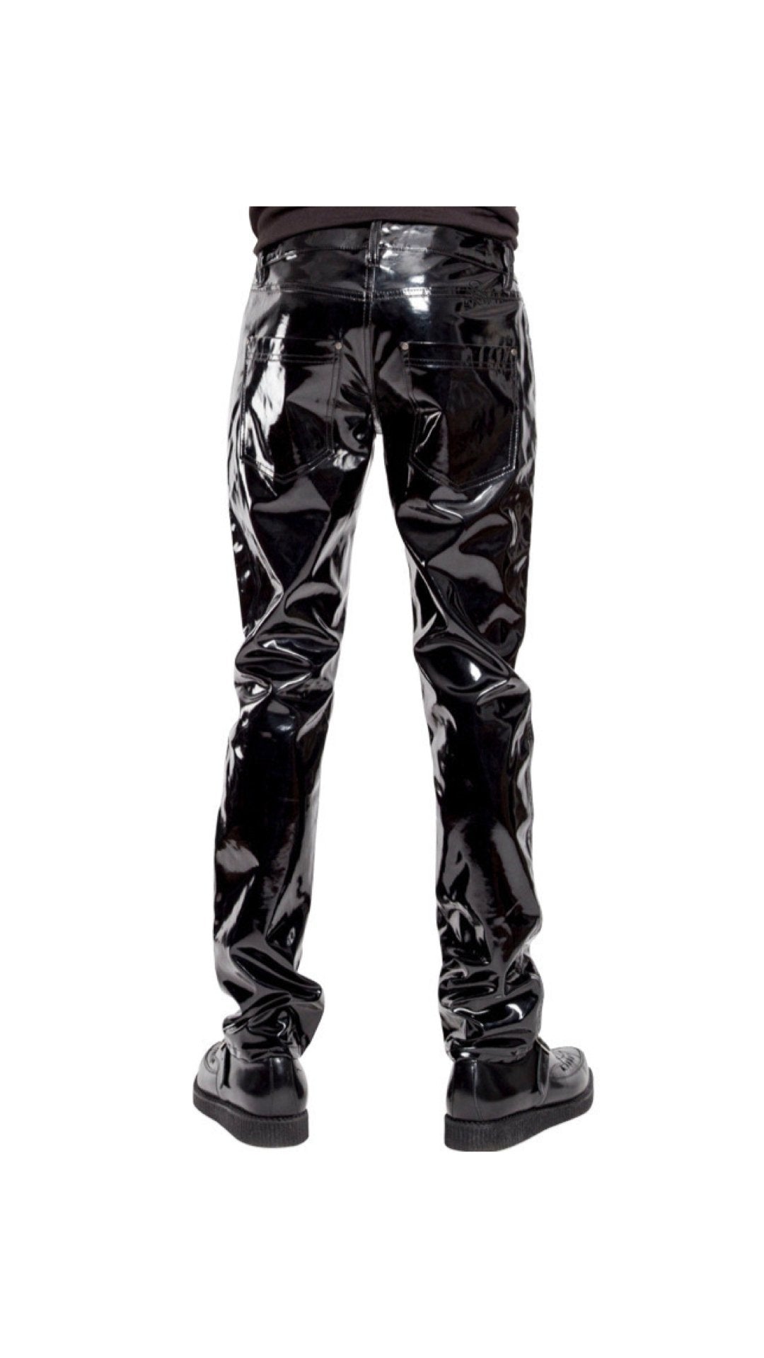 Kizbono 2 - Pu Leather Pants for Men - Sarman Fashion - Wholesale Clothing Fashion Brand for Men from Canada