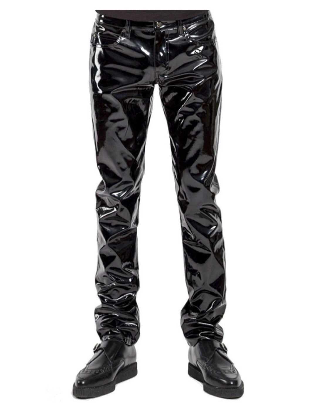 Kizbono 2 - Pu Leather Pants for Men - Sarman Fashion - Wholesale Clothing Fashion Brand for Men from Canada