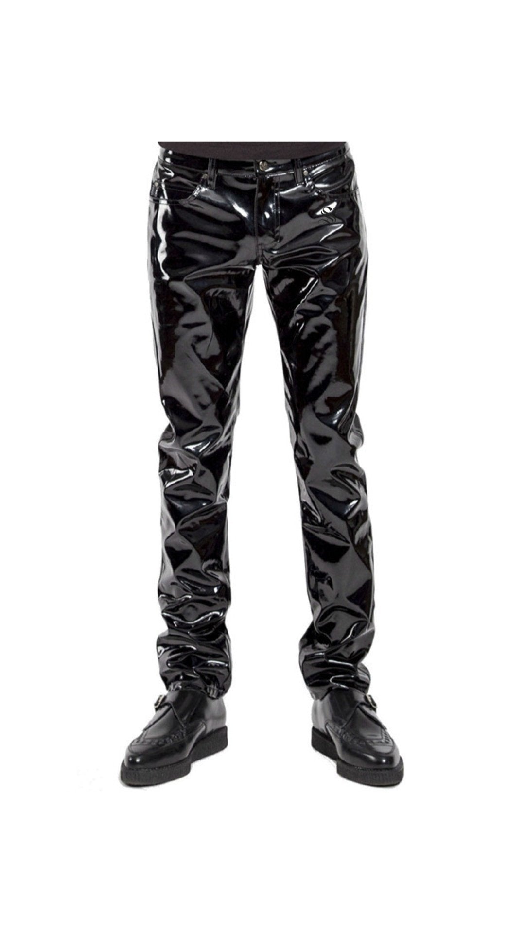 Kizbono 2 - Pu Leather Pants for Men - Sarman Fashion - Wholesale Clothing Fashion Brand for Men from Canada