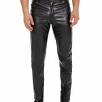 Kizbono 2 - Pu Leather Pants for Men - Sarman Fashion - Wholesale Clothing Fashion Brand for Men from Canada