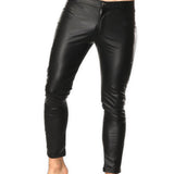 Kizbono 3 - Pu Leather Pants for Men - Sarman Fashion - Wholesale Clothing Fashion Brand for Men from Canada