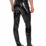 Kizbono - Pu Leather Pants for Men - Sarman Fashion - Wholesale Clothing Fashion Brand for Men from Canada