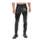 Kizbono - Pu Leather Pants for Men - Sarman Fashion - Wholesale Clothing Fashion Brand for Men from Canada