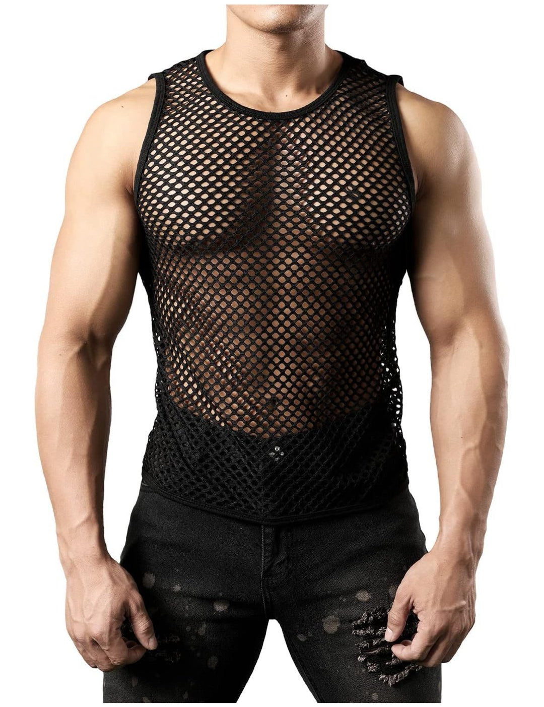 KJHH - Tank Top for Men - Sarman Fashion - Wholesale Clothing Fashion Brand for Men from Canada