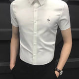 Kosmos - Short Sleeves Shirt for Men - Sarman Fashion - Wholesale Clothing Fashion Brand for Men from Canada