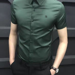 Kosmos - Short Sleeves Shirt for Men - Sarman Fashion - Wholesale Clothing Fashion Brand for Men from Canada