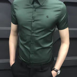 Kosmos - Short Sleeves Shirt for Men - Sarman Fashion - Wholesale Clothing Fashion Brand for Men from Canada