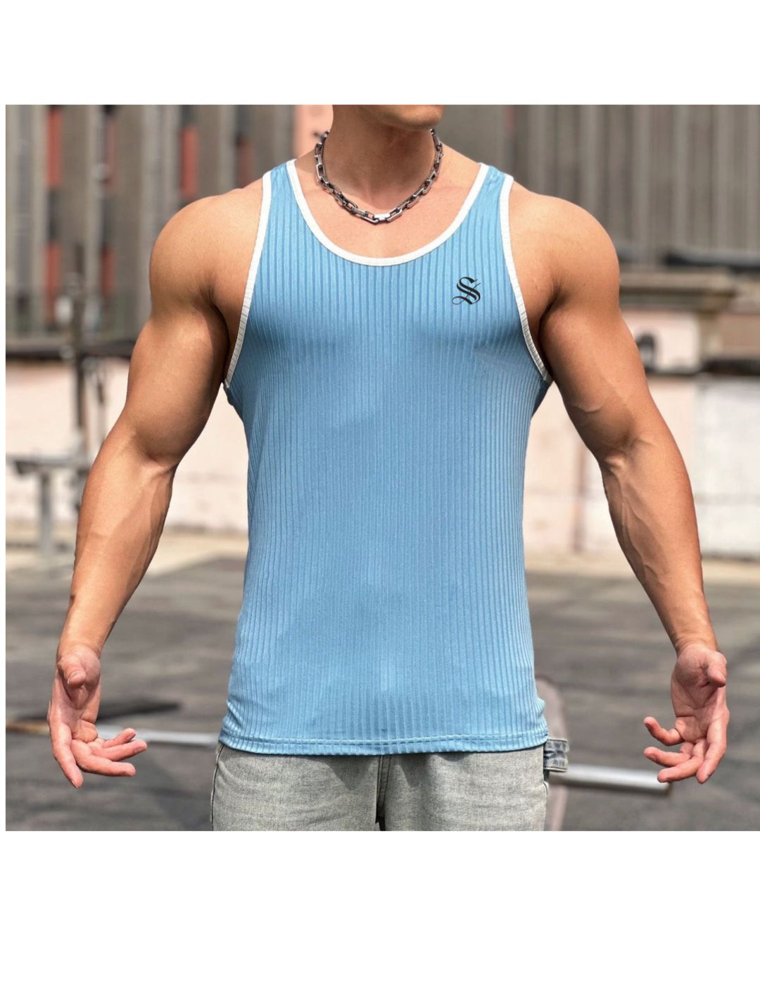 KOUY - Tank Top for Men - Sarman Fashion - Wholesale Clothing Fashion Brand for Men from Canada