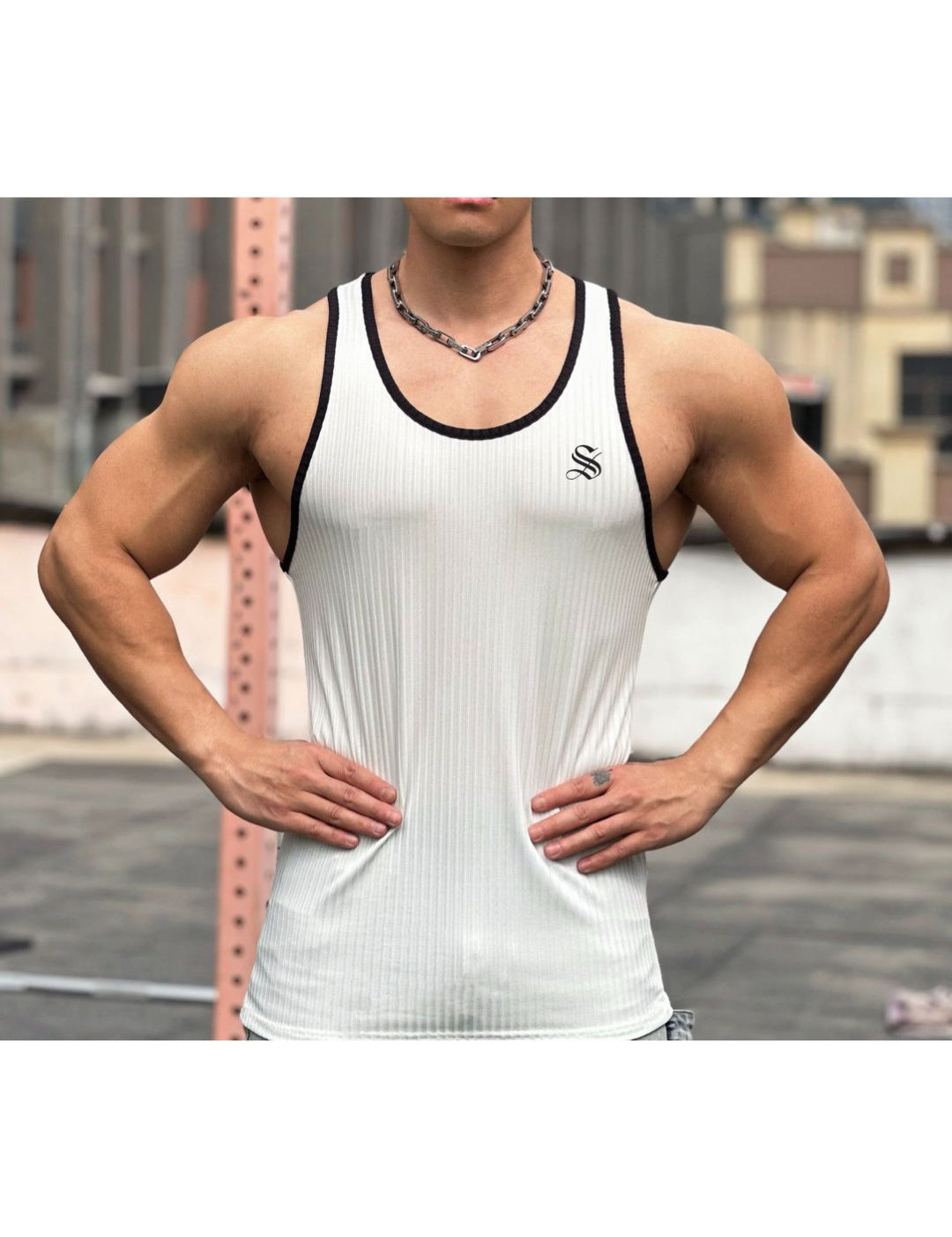 KOUY - Tank Top for Men - Sarman Fashion - Wholesale Clothing Fashion Brand for Men from Canada