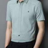 KowBiz - Short Sleeves Shirt for Men - Sarman Fashion - Wholesale Clothing Fashion Brand for Men from Canada