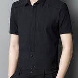 KowBiz - Short Sleeves Shirt for Men - Sarman Fashion - Wholesale Clothing Fashion Brand for Men from Canada