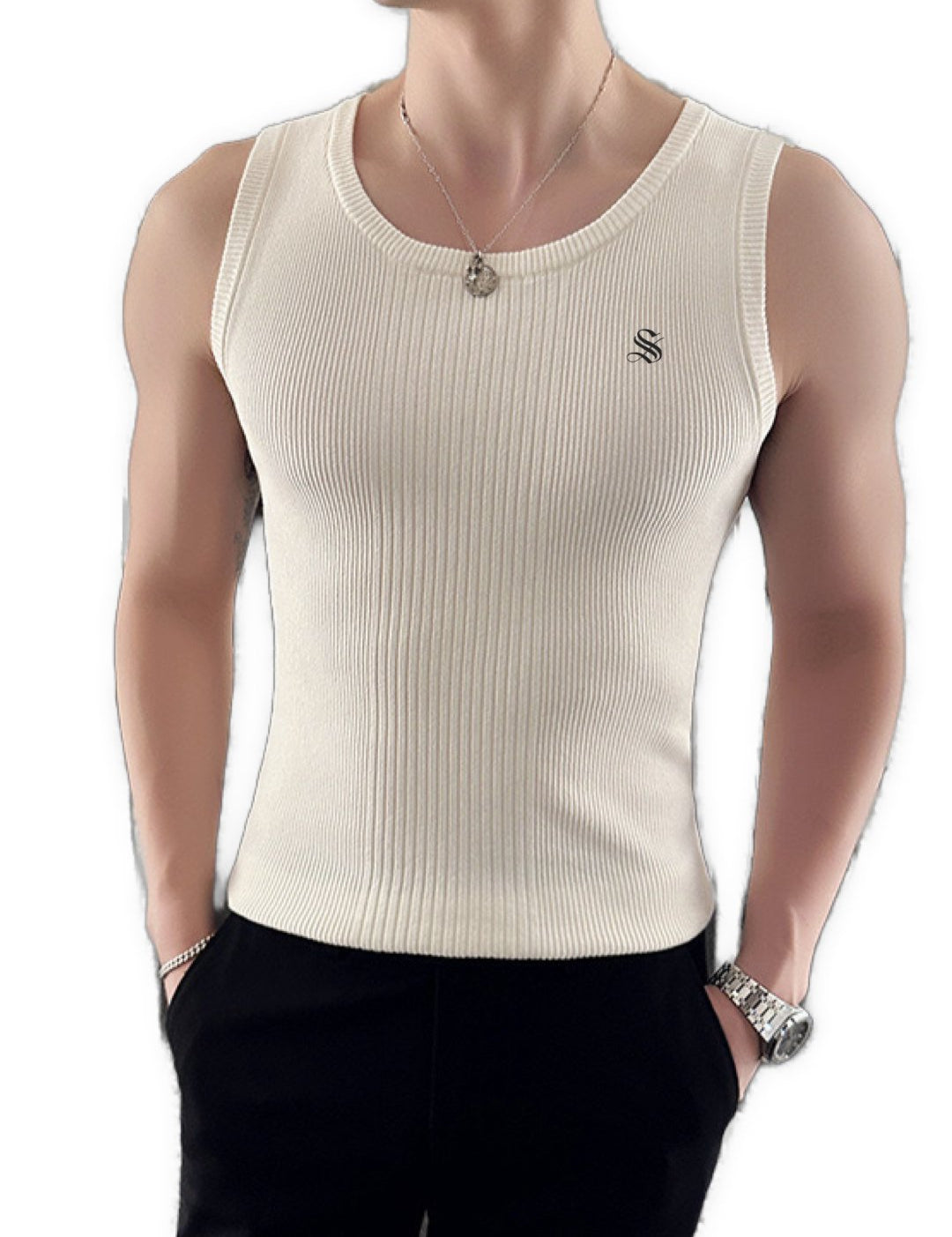 KTD - Tank Top for Men - Sarman Fashion - Wholesale Clothing Fashion Brand for Men from Canada