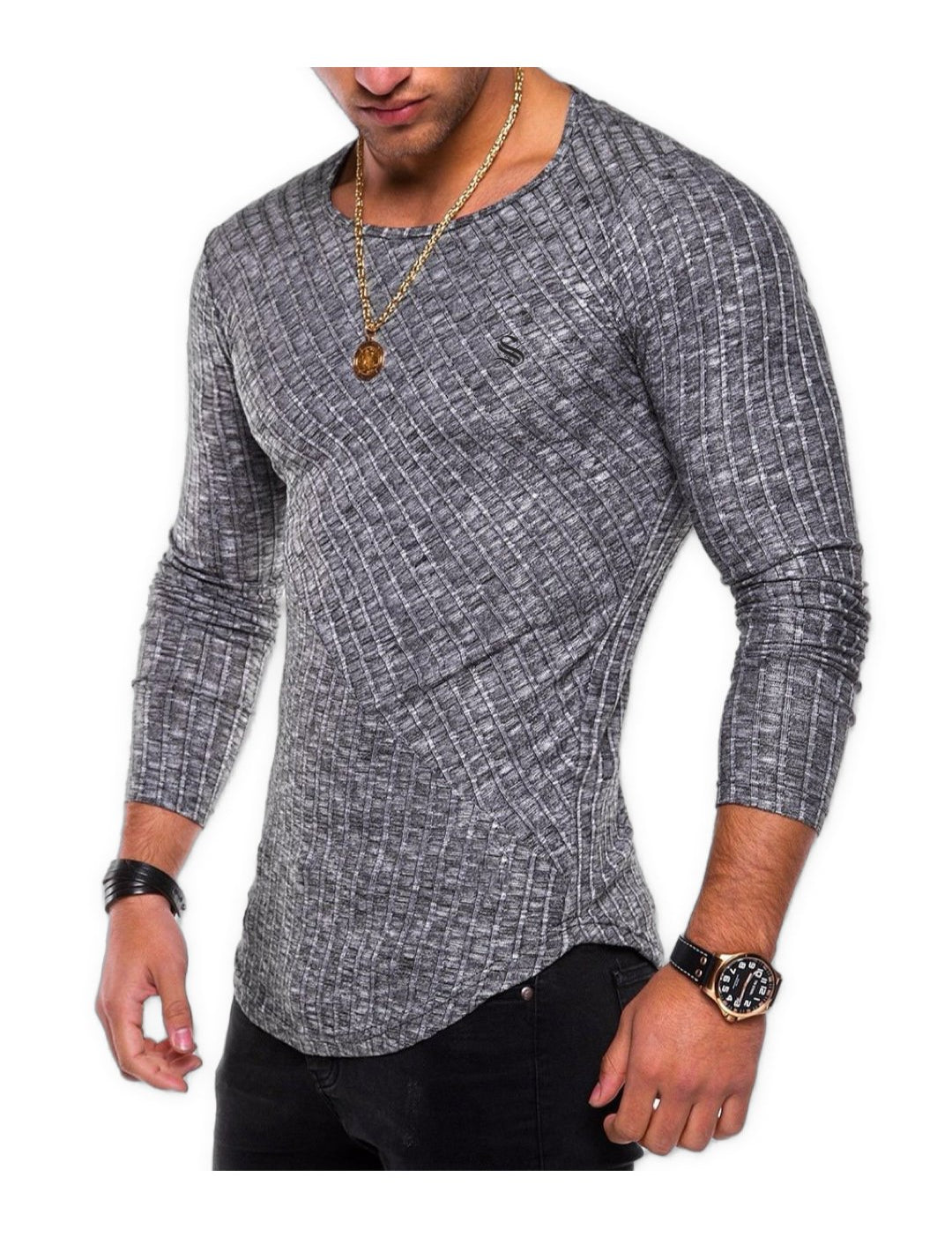 Kumizko - Long Sleeve Shirt for Men - Sarman Fashion - Wholesale Clothing Fashion Brand for Men from Canada