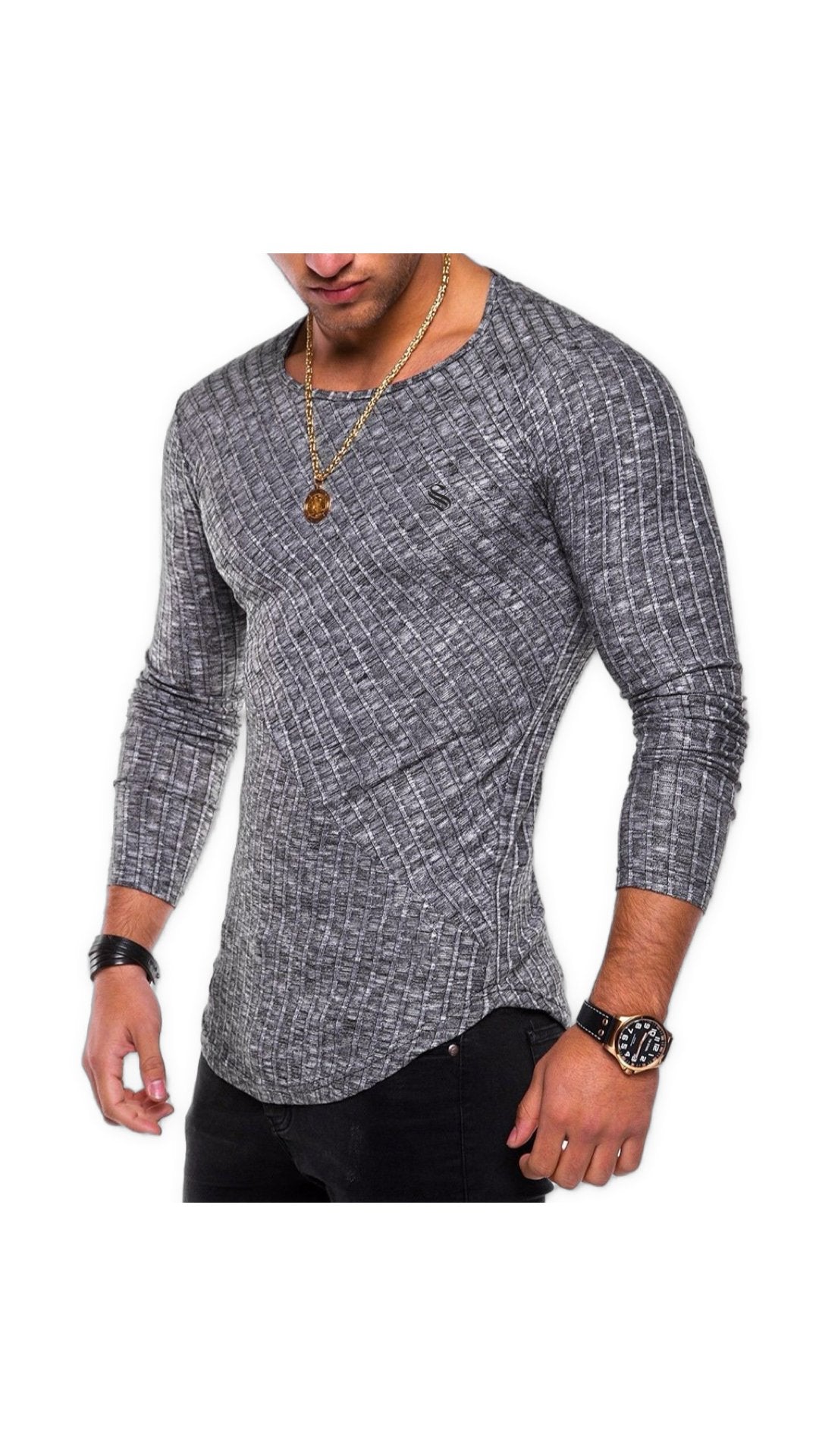 Kumizko - Long Sleeve Shirt for Men - Sarman Fashion - Wholesale Clothing Fashion Brand for Men from Canada