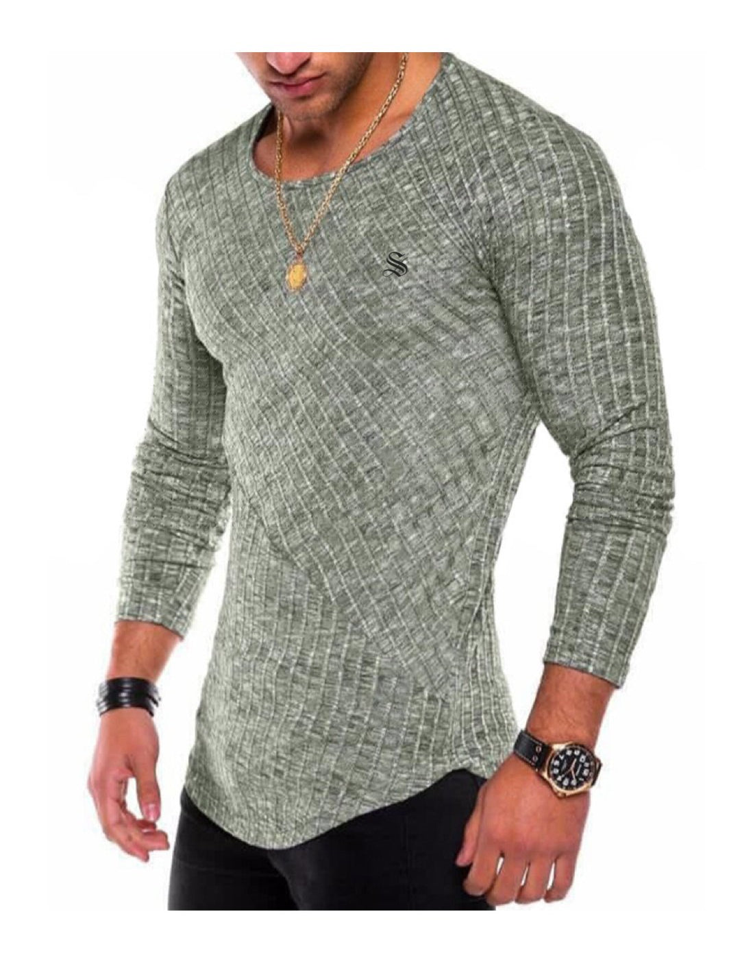 Kumizko - Long Sleeve Shirt for Men - Sarman Fashion - Wholesale Clothing Fashion Brand for Men from Canada